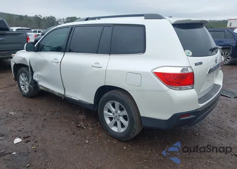 2012 Toyota Highlander Base V6 из США, поврежденный, VIN 5TDZK3EHXCS083195